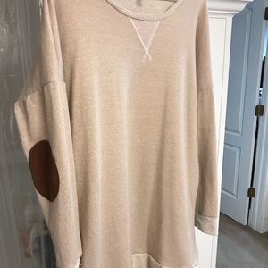 Fleece tunic